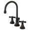 Kingston Brass KS2985ZX Millennium Widespread Bathroom Faucet W/ Brass Pop-Up, Bronze KS2985ZX - alternate 1
